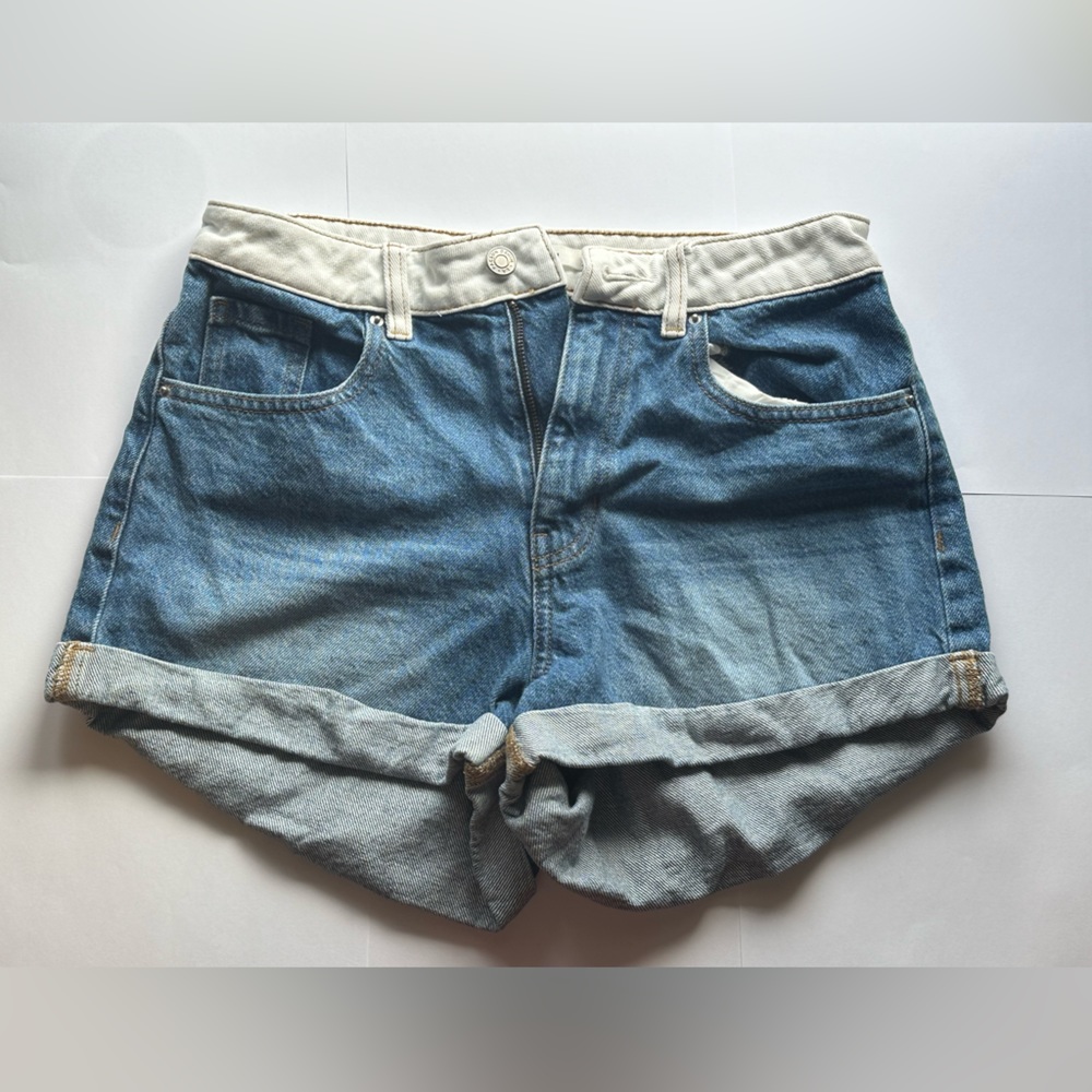 Pacsun denim mom shorts